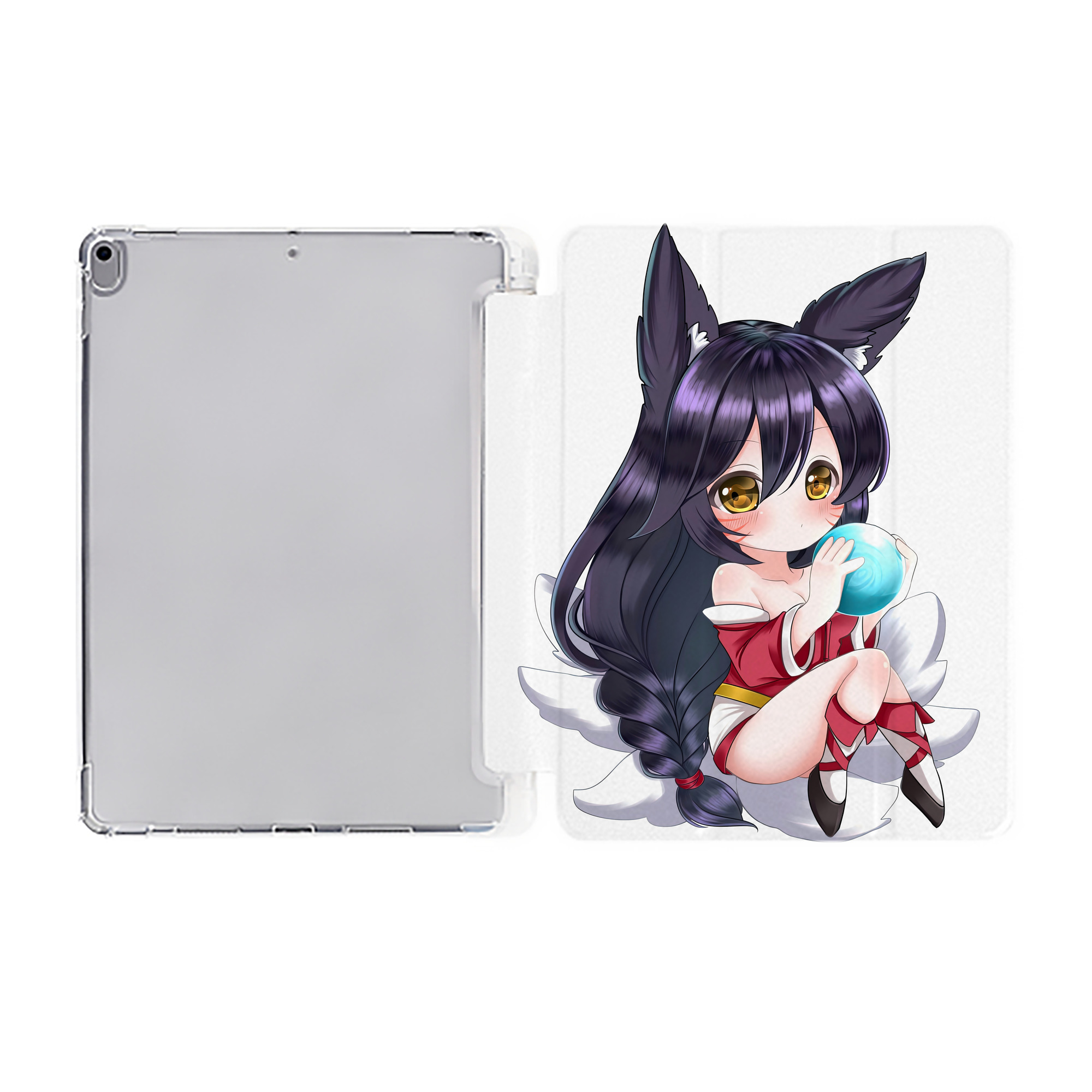 （画像用） リーグ・オブ・レジェンド League of Legends LOL IPad ケース ペン収納付き 三つ折りスタンド PUレザー×シリコン 対応機種9.5/10.5/10.9インチ
